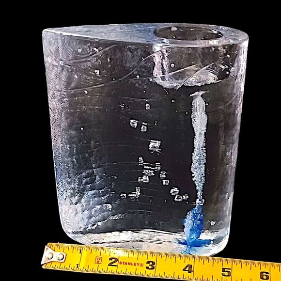 Kosta Boda Glass Candle Holders Votives Kjell Engman Sweethearts Tealight MCM - Picture 5 of 16